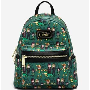 NWT Loungefly Loki mini backpack